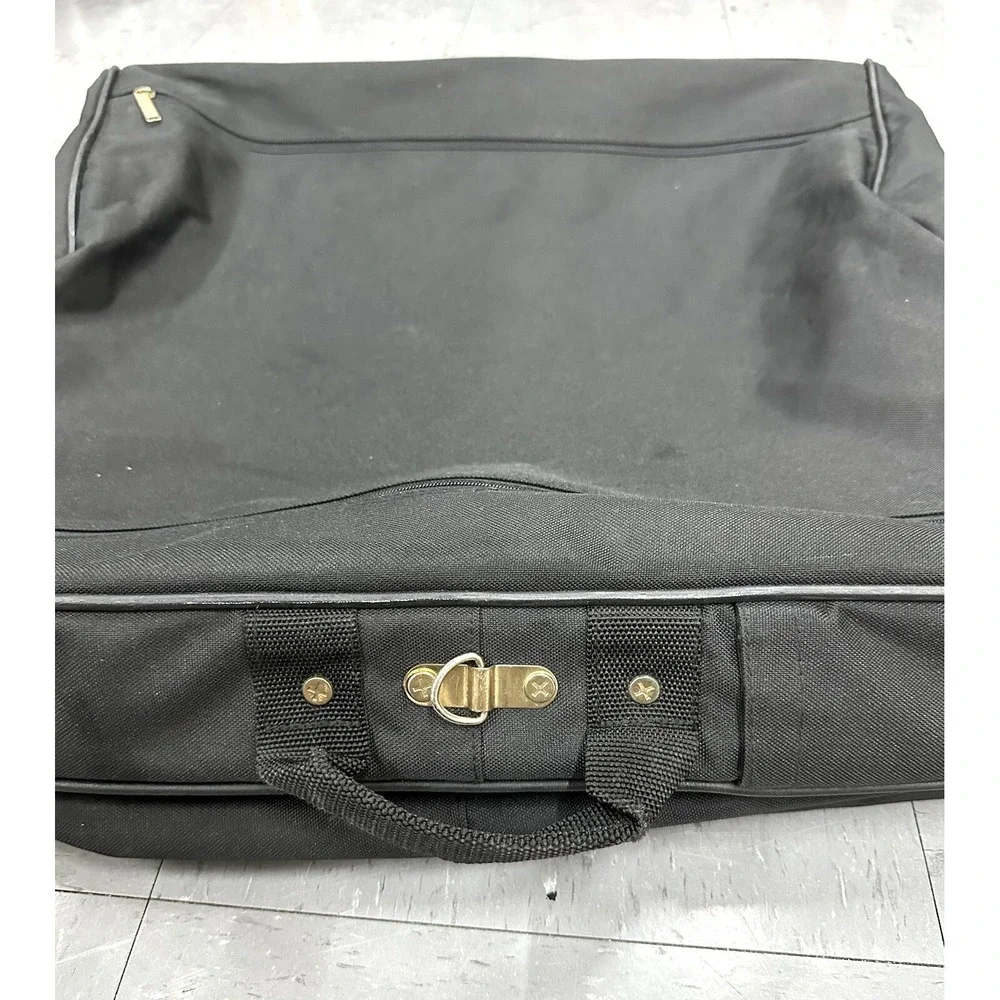 FORECAST Deluxe Garment Bag, Black Canvas (GOOD CONDITION)